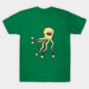 Five Eyeball-Legged Octopus - Eliza and Boo T-Shirt